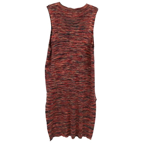 Anthropologie Tami Knit Tunic Dress Women L Multi Boho Earthy Artsy Casual Beach - Picture 4 of 16